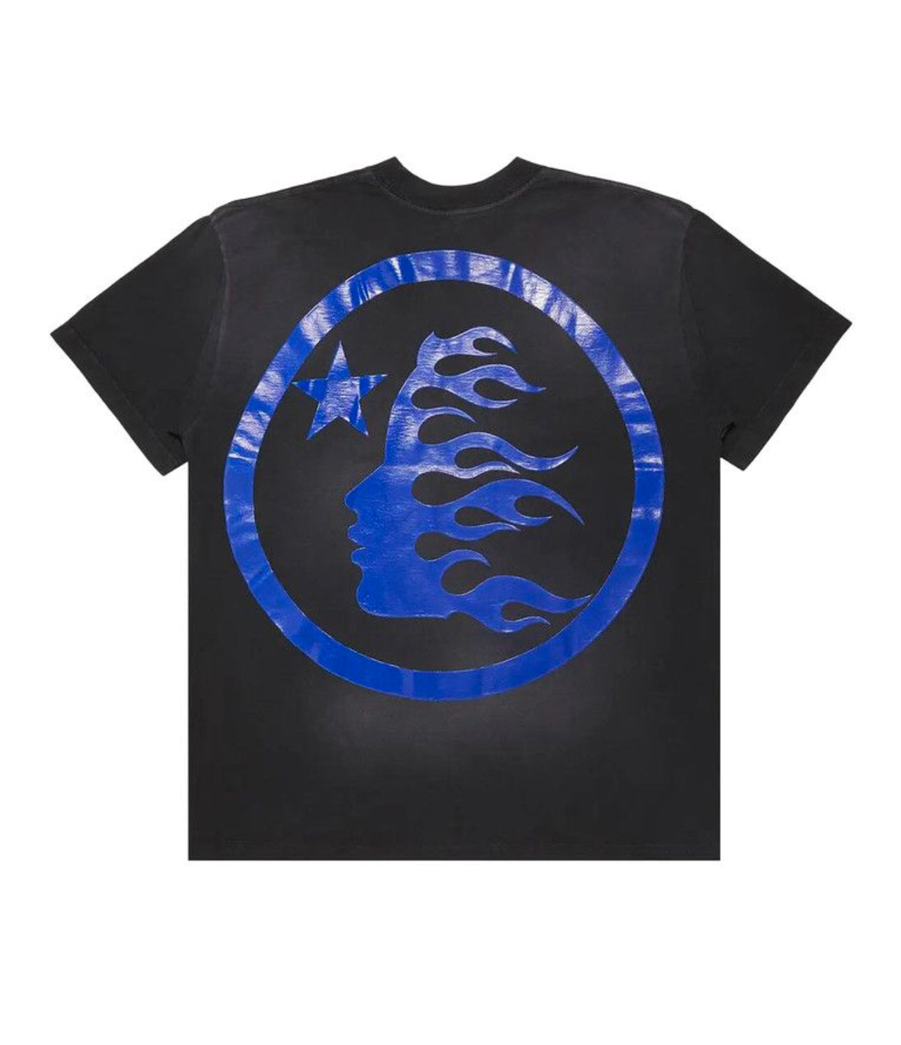 Hellstar Sports Core Logo Gel T-Shirt Black Royal Blue