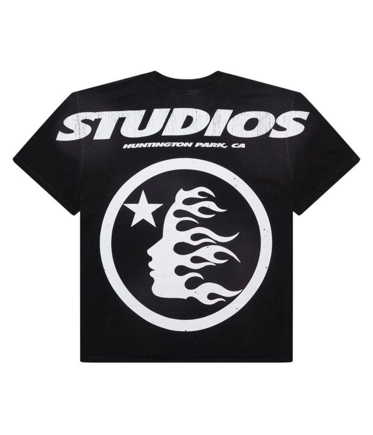 Hellstar Studios Cartoon Logo T-Shirt Yellow
