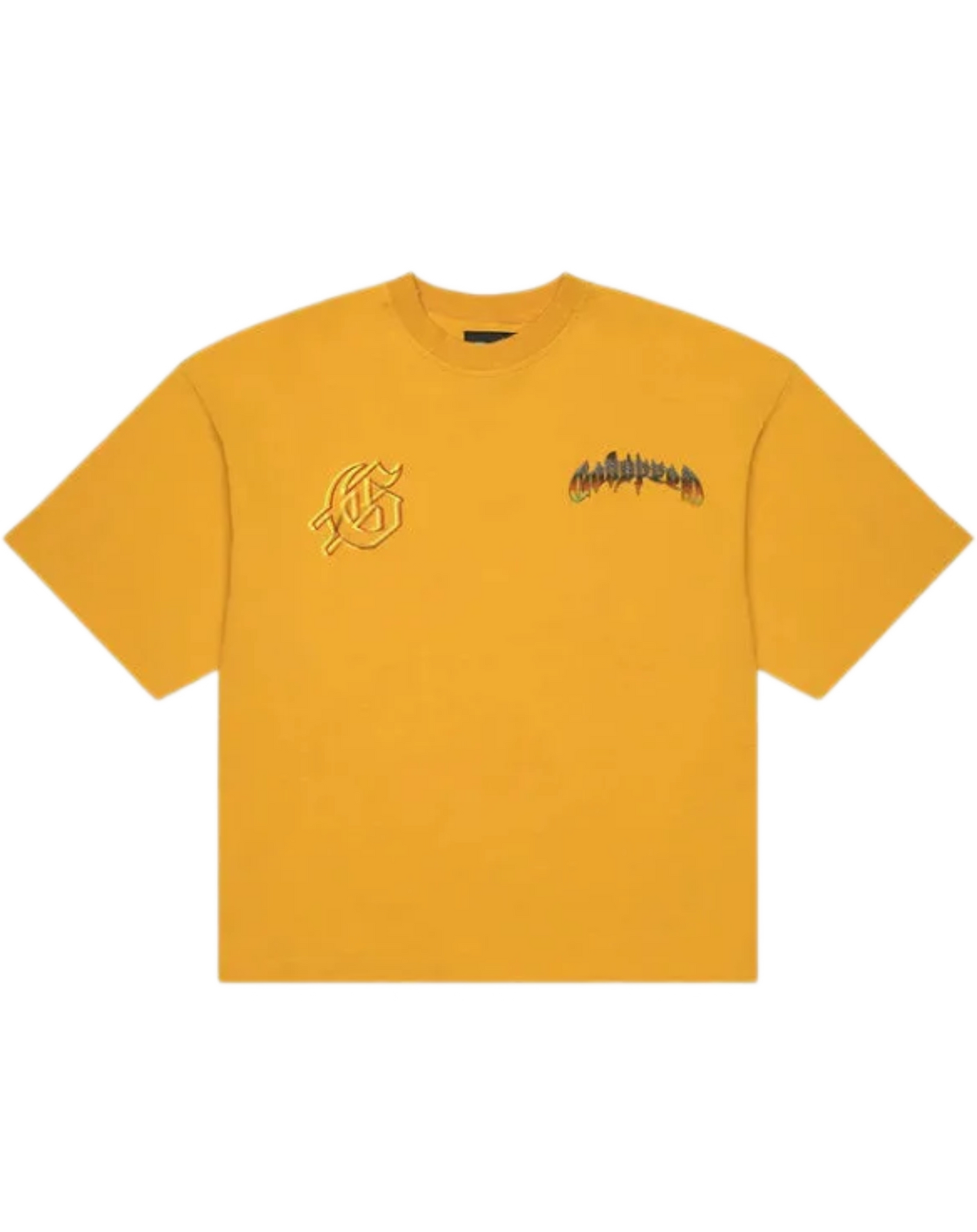 Godspeed Biker Nation T-Shirt Yellow