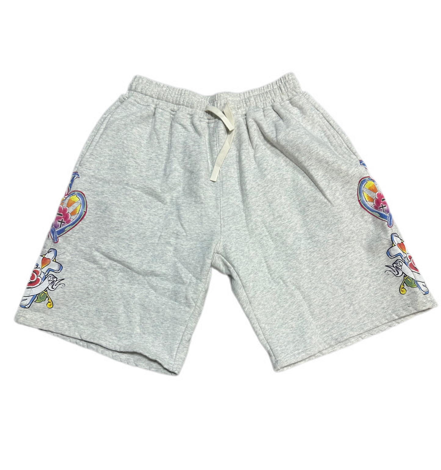Righteous Risen King Shorts Grey