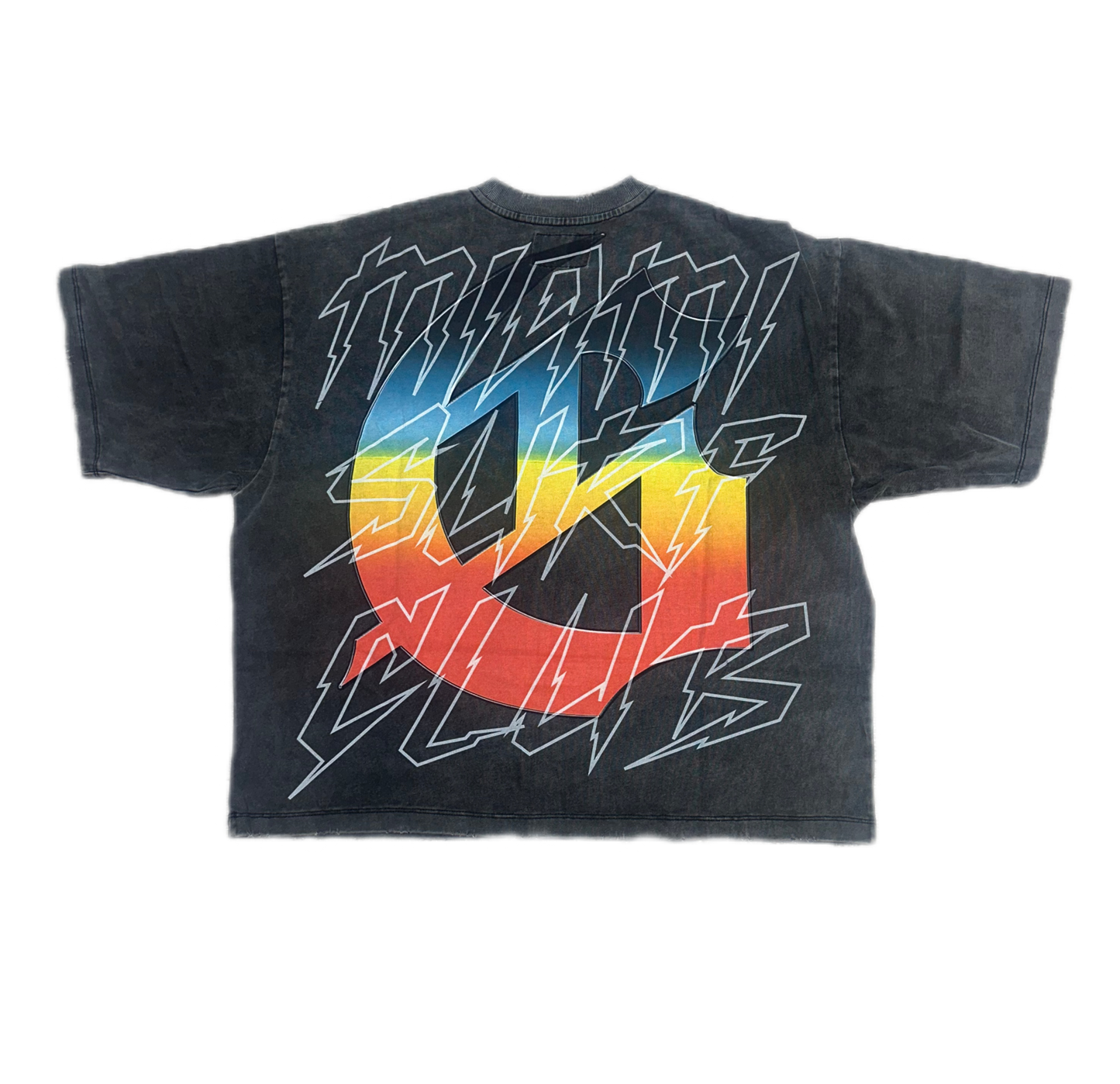 Godspeed Miami Surf Club T-Shirt Wash Black