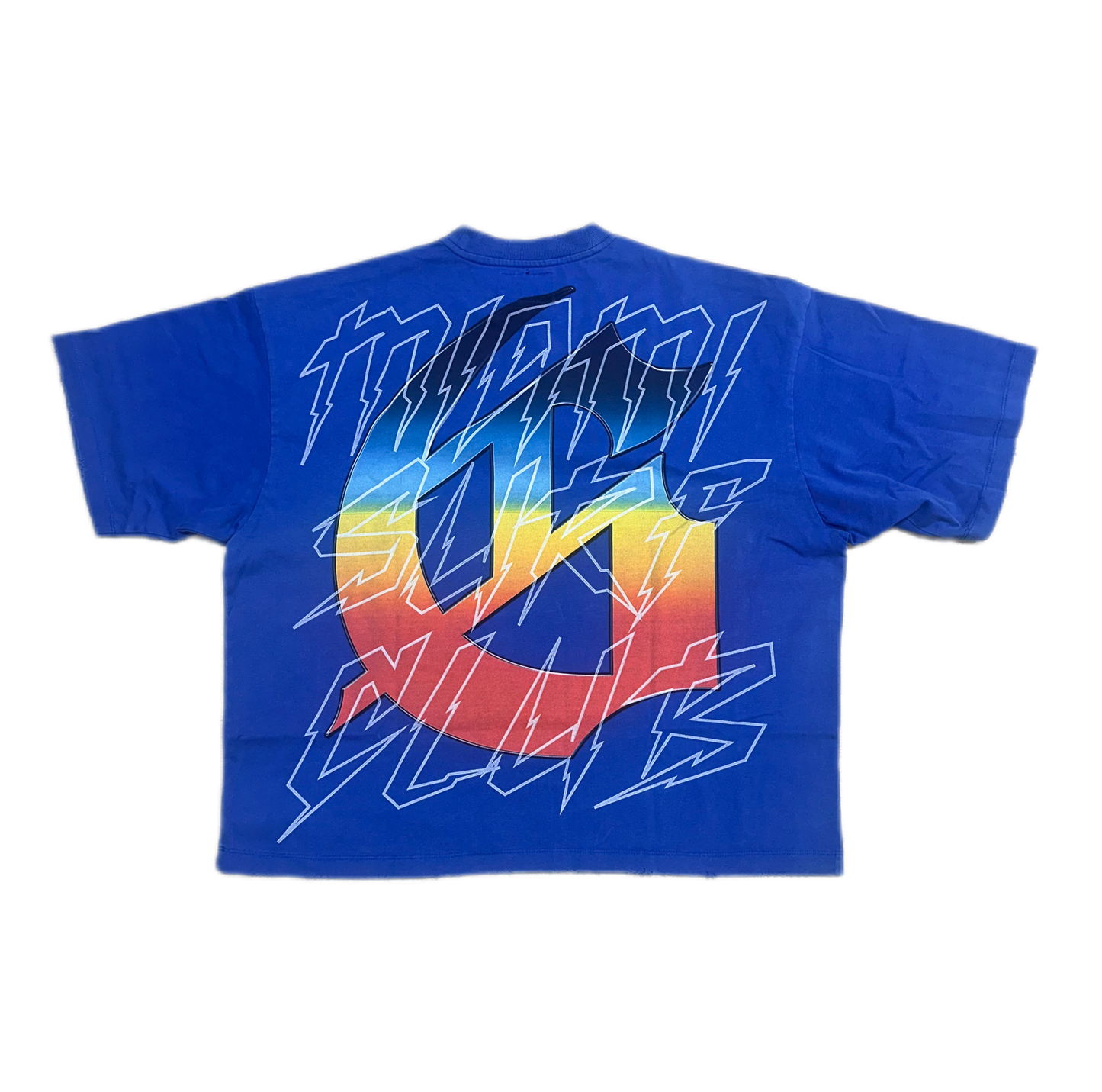 Godspeed Miami Surf Club T-Shirt Blue