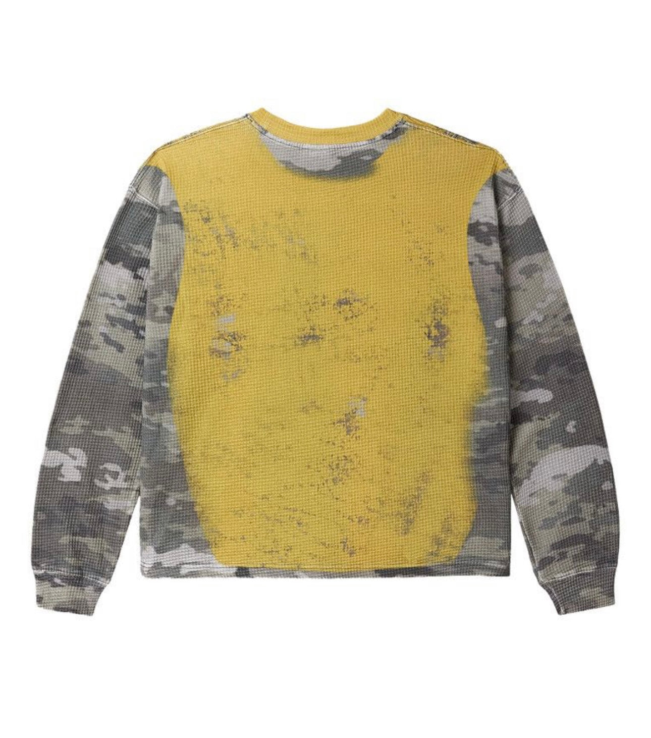 Vale Forever Camo Futball Long Sleeve Thermal Yellow/Grey