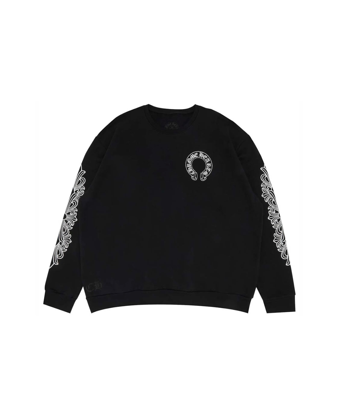 Chrome Hearts Horseshoe Crewneck Black