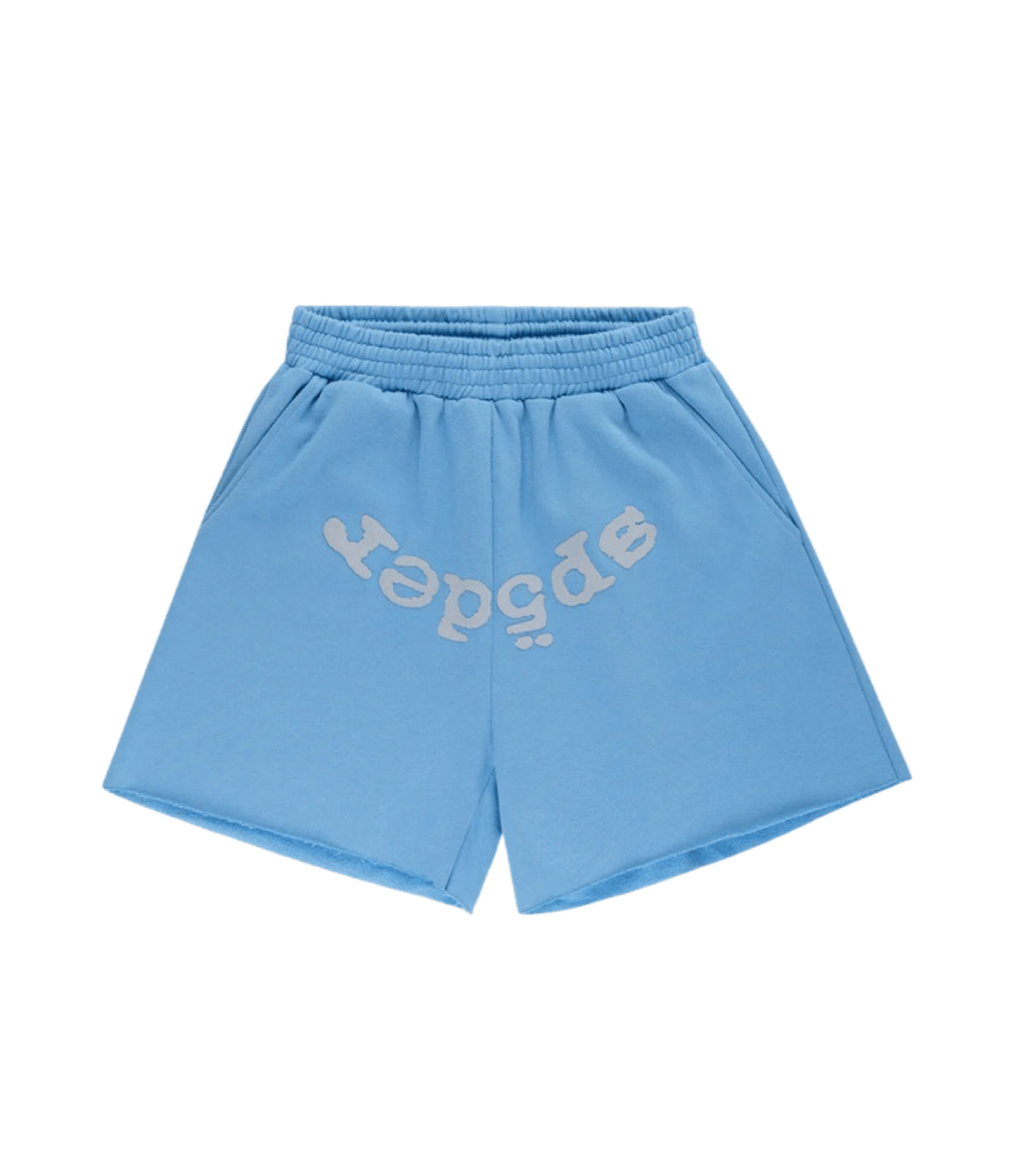 Sp5der Dusty Blue OG Web V2 Sweat Short