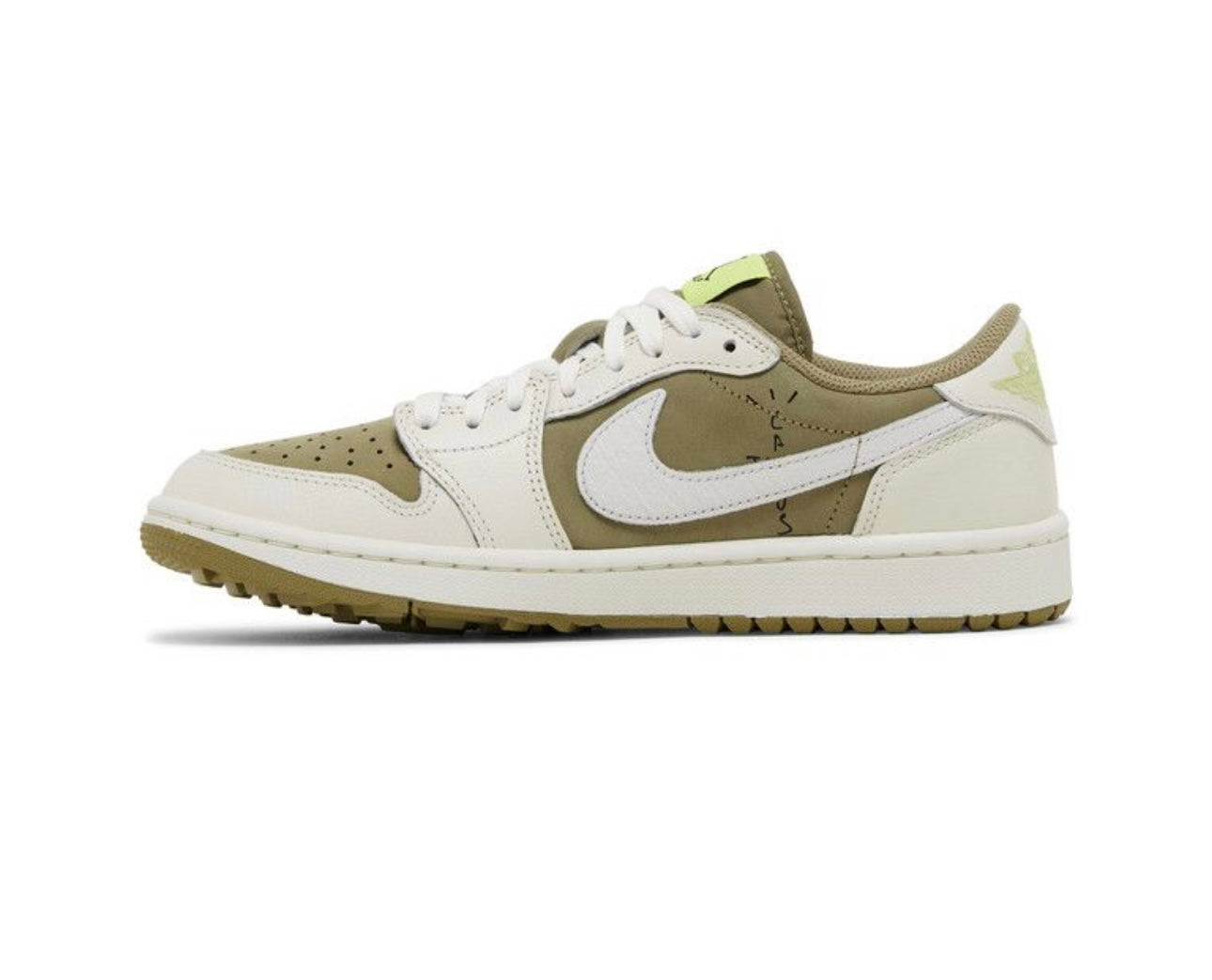 Jordan 1 Low Travis Scott Golf Neutral Olive