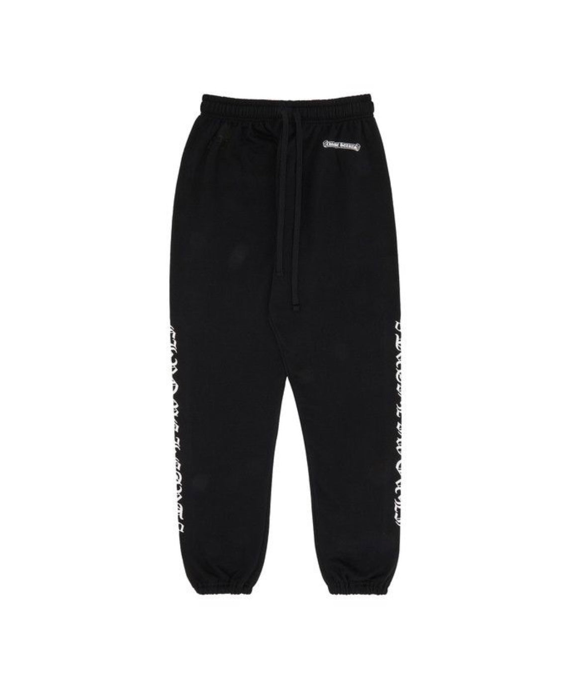 Chrome Hearts Scroll Logo Sweatpants Black