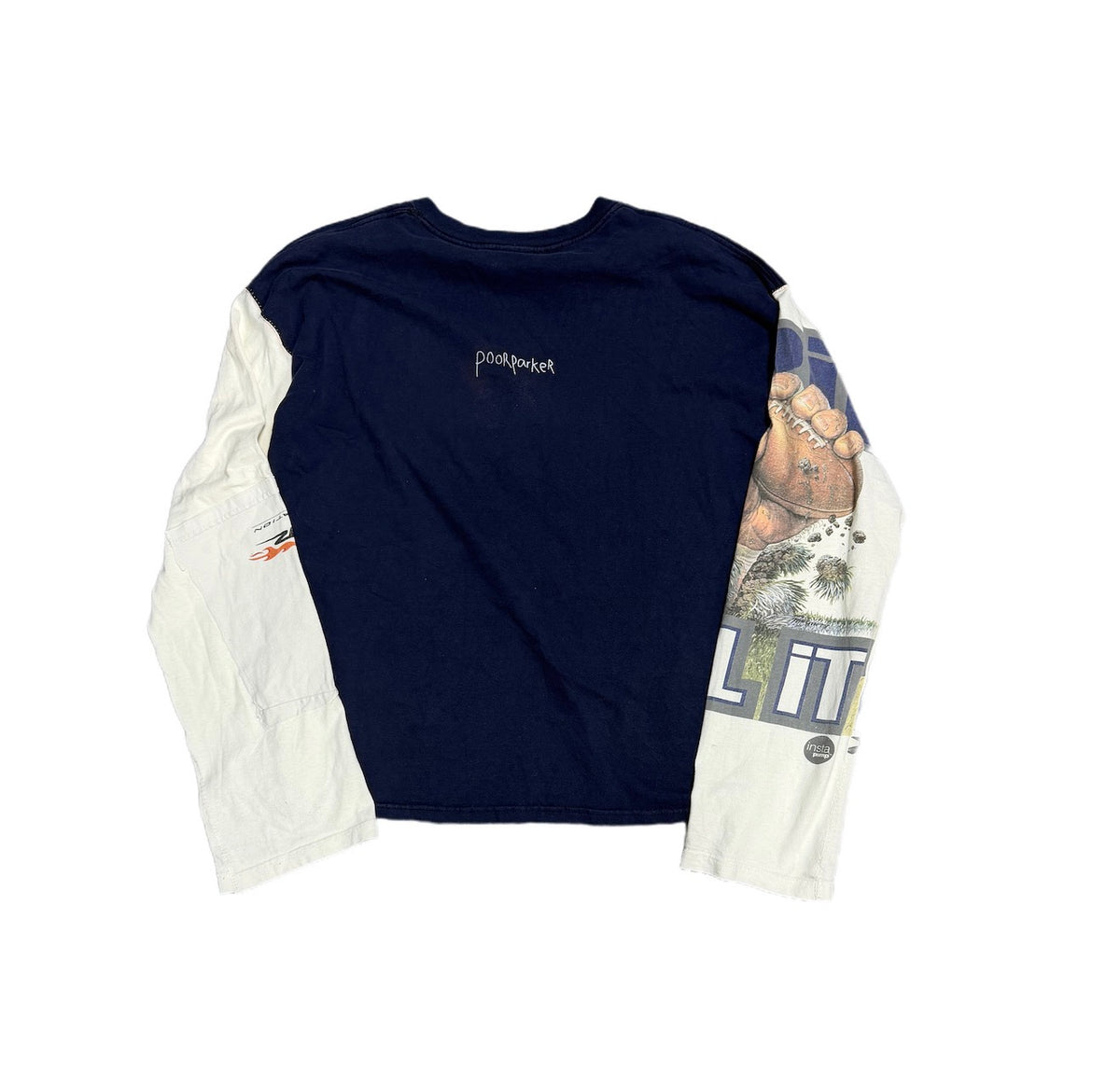 Poor Parker Alaska Long Sleeve Navy/White