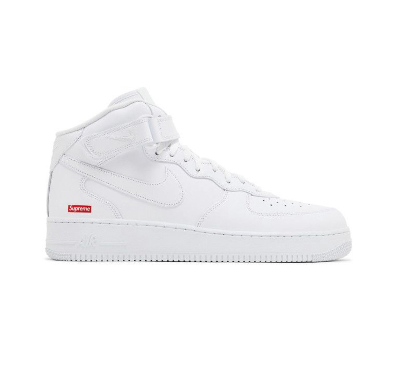 Supreme Air Force 1 Mid White
