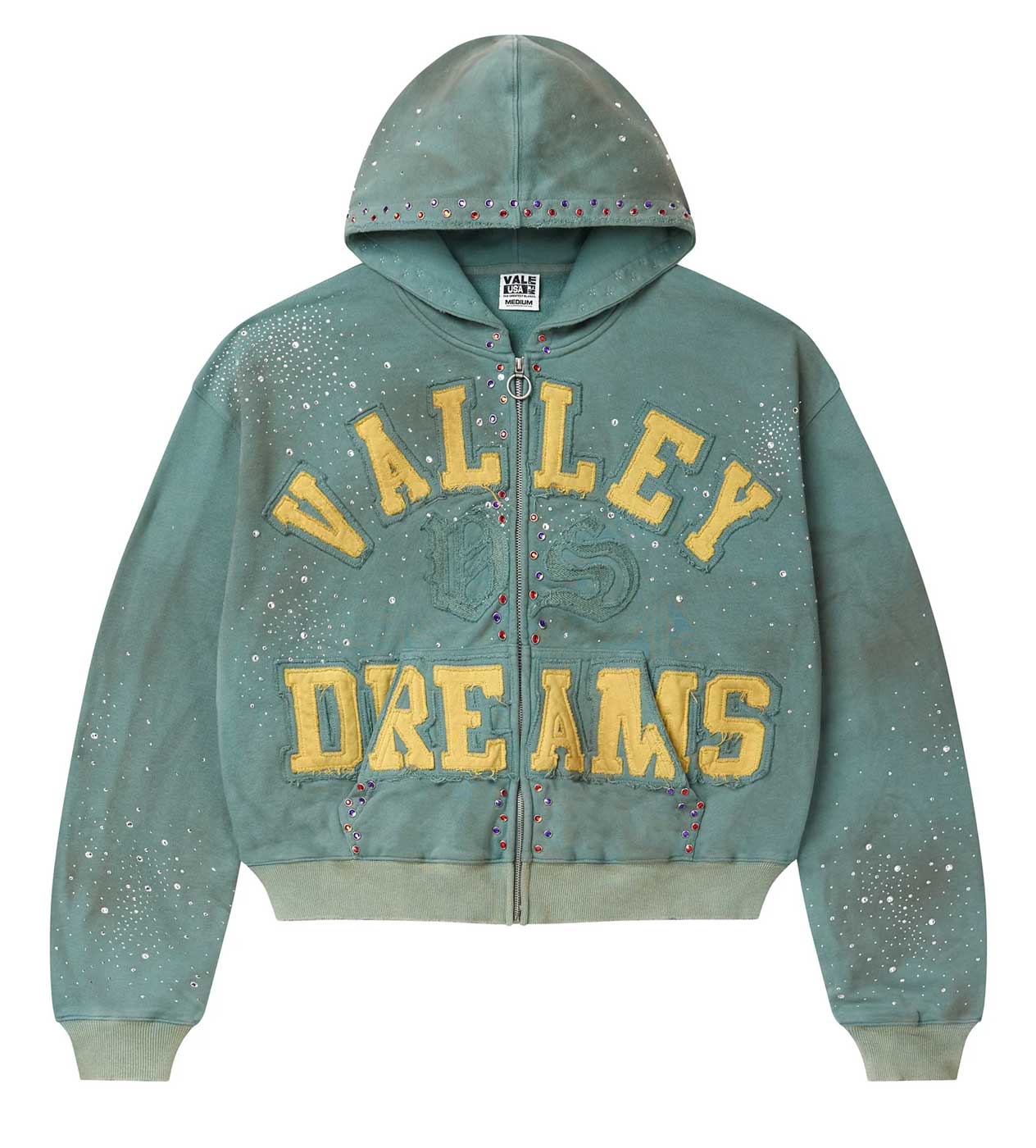 Vale Forever Bank Zip-Up Green