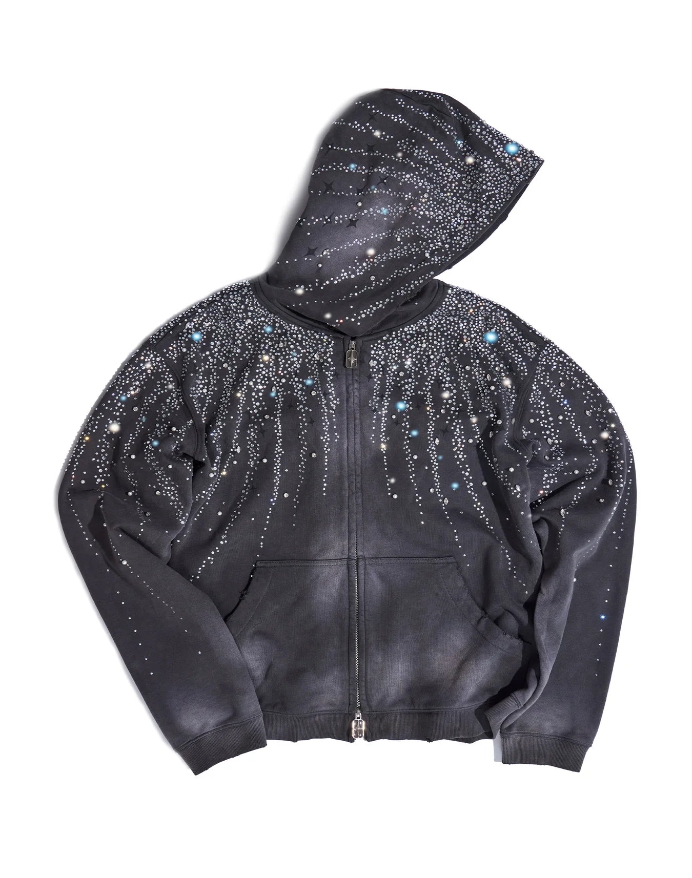 Birth Of Royal Child 20K Steller Diamond Hoodie Grey