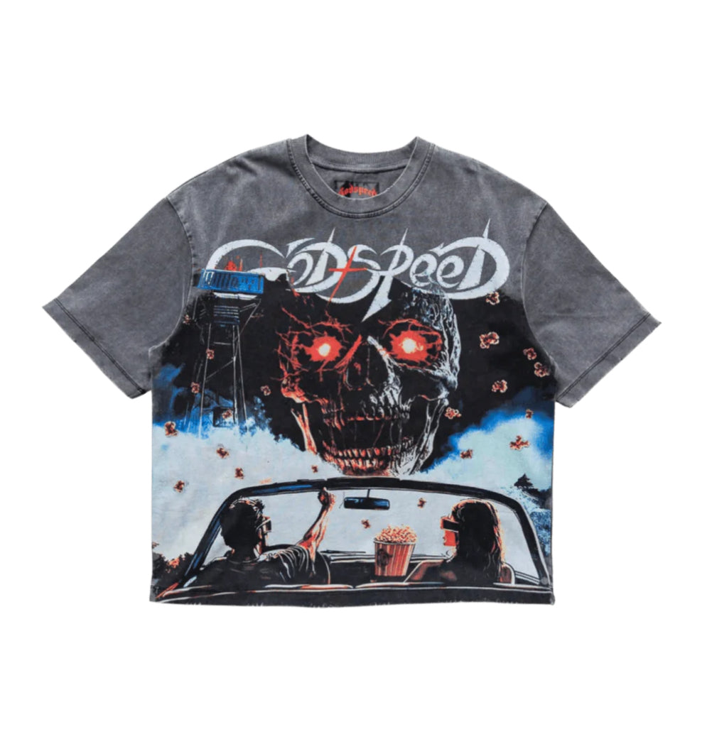 Godspeed Drive In T-Shirt Grey Wash
