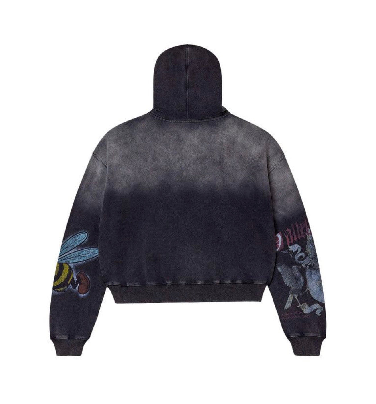 Vale Forever Blasted Zip-Up Black