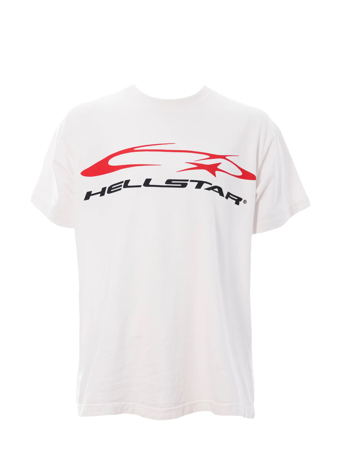 Hellstar Hstar Horizontal T-Shirt White
