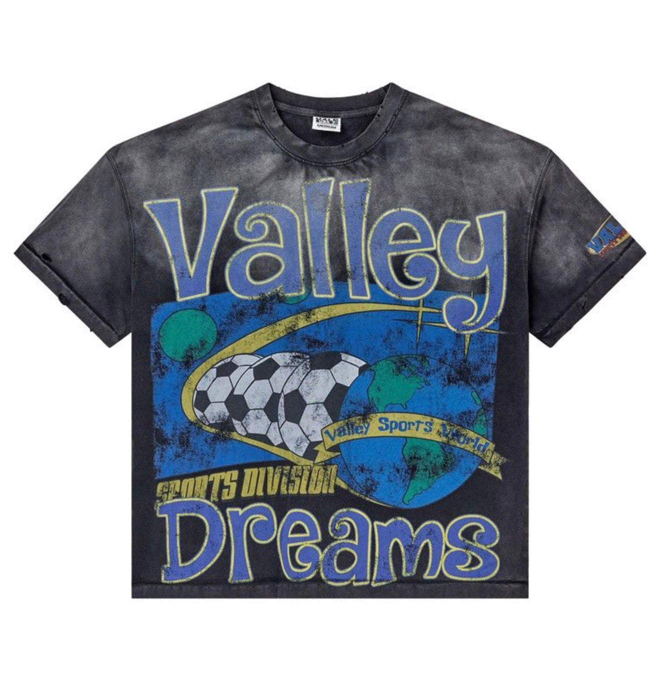 Vale Forever Futball T-Shirt Black