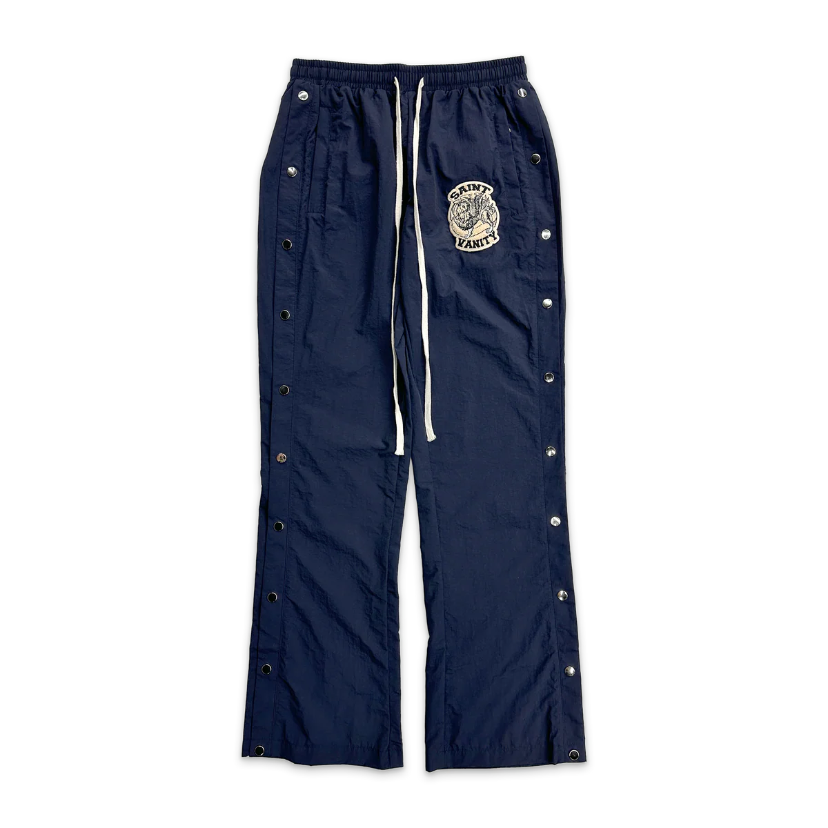 Saint Vanity Nylon Track Pants Midnight Blue