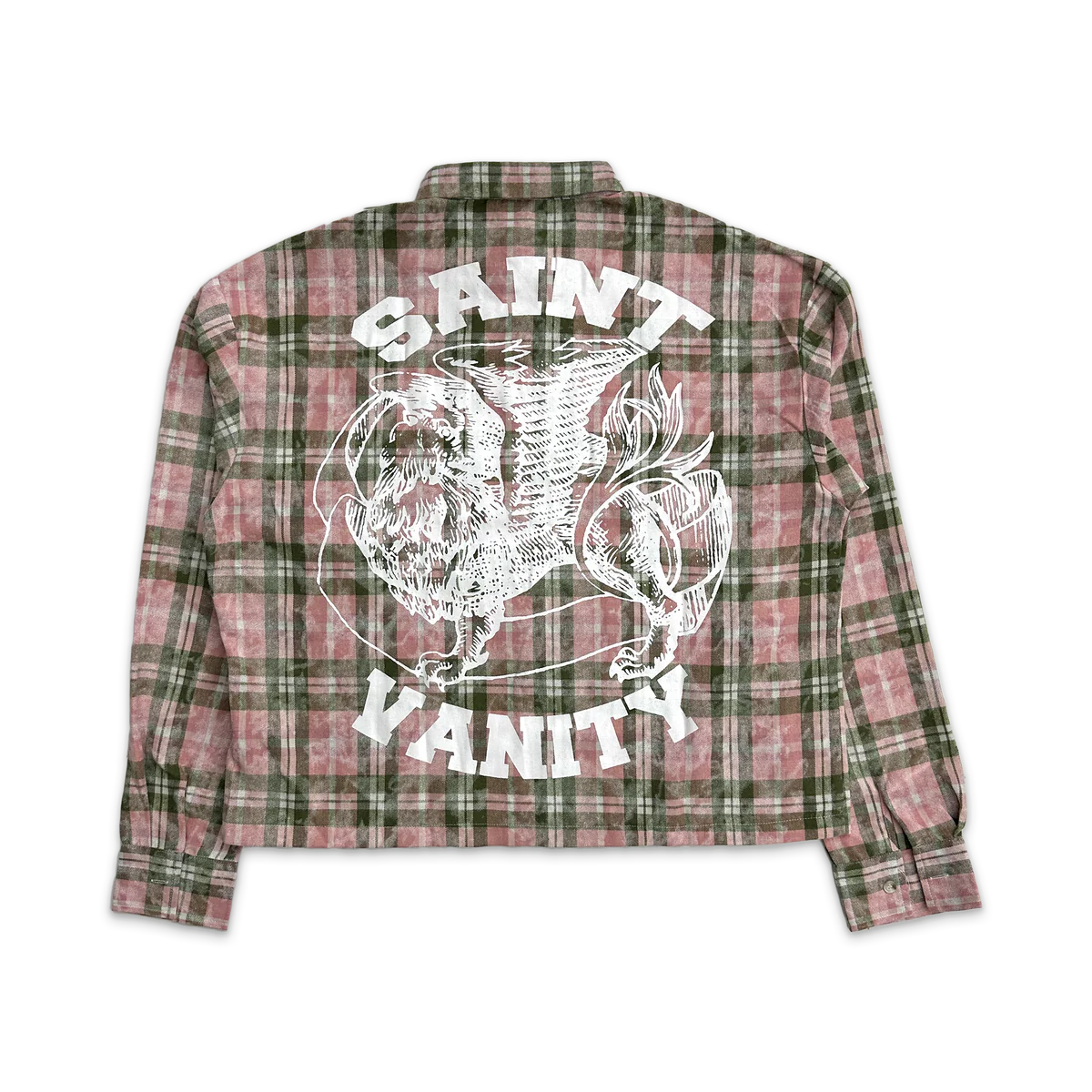 Saint Vanity Classic Logo Flannel Pink/Green