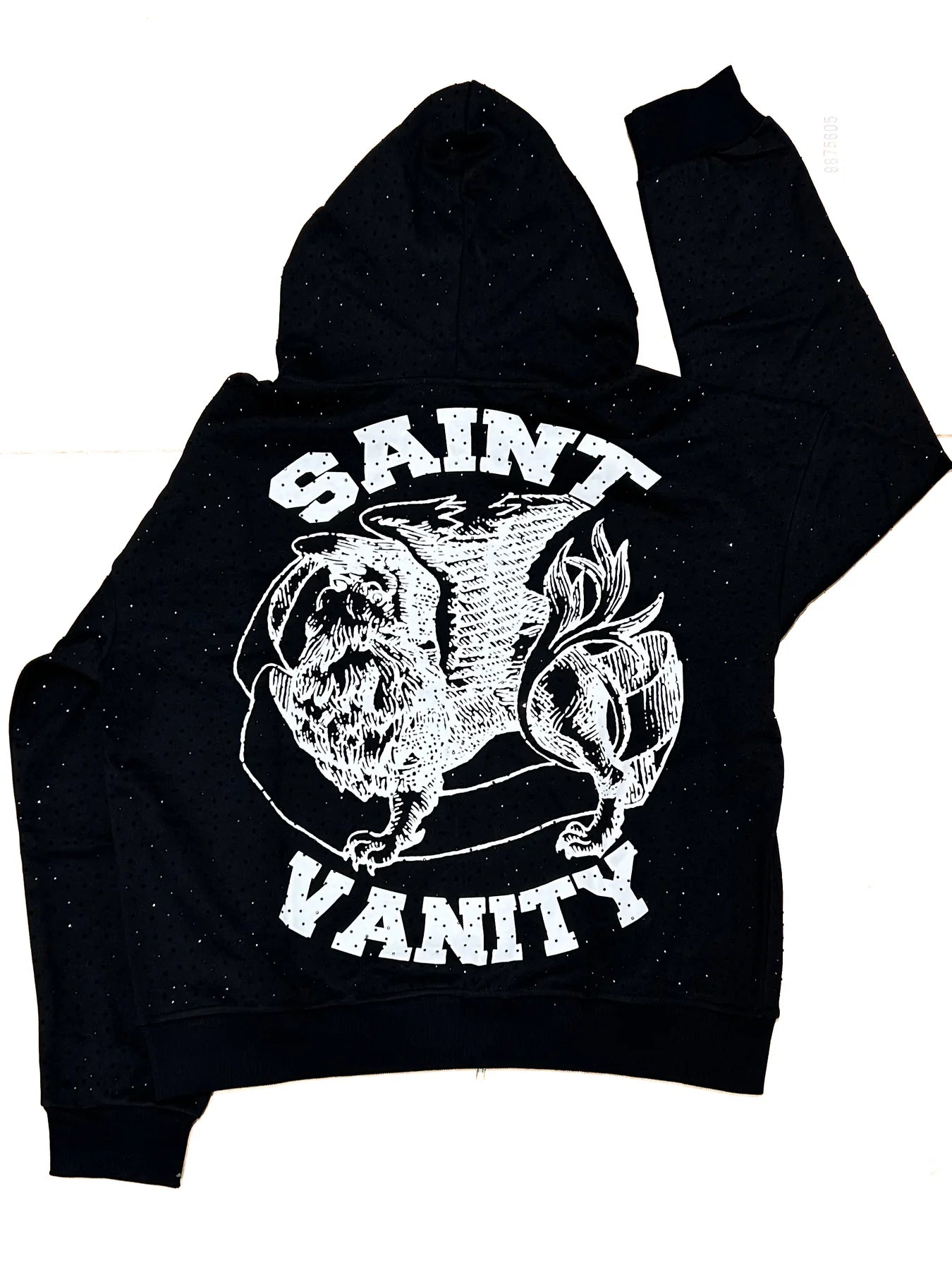 Saint Vanity VVS Oreo Zip-Up Black