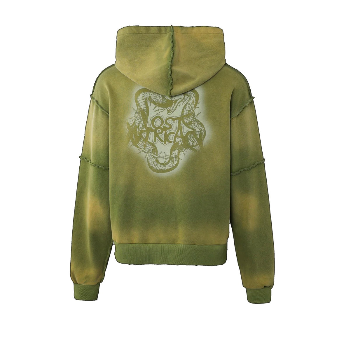 Lost Intricacy Rhinestone Zip-Up Green