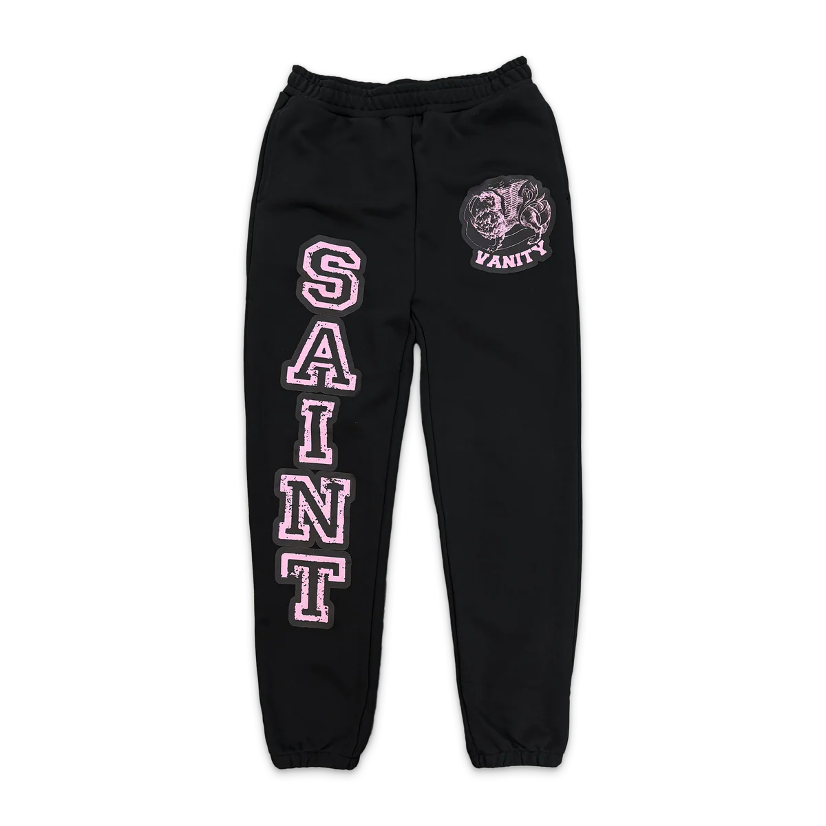 Saint Vanity Griffin Sweatsuit Black/Pink