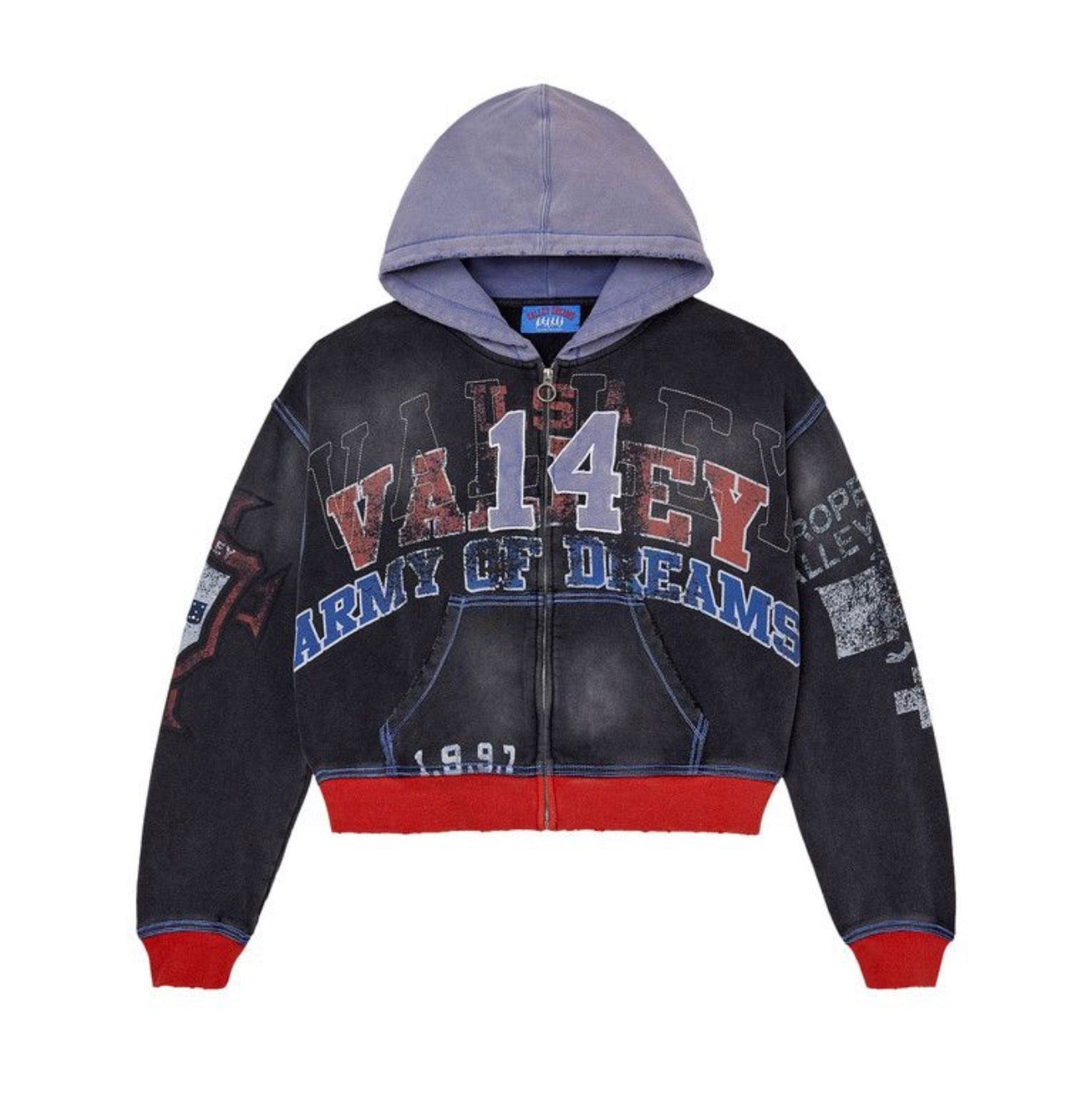 Vale Forever Big 14 Zip-Up Black