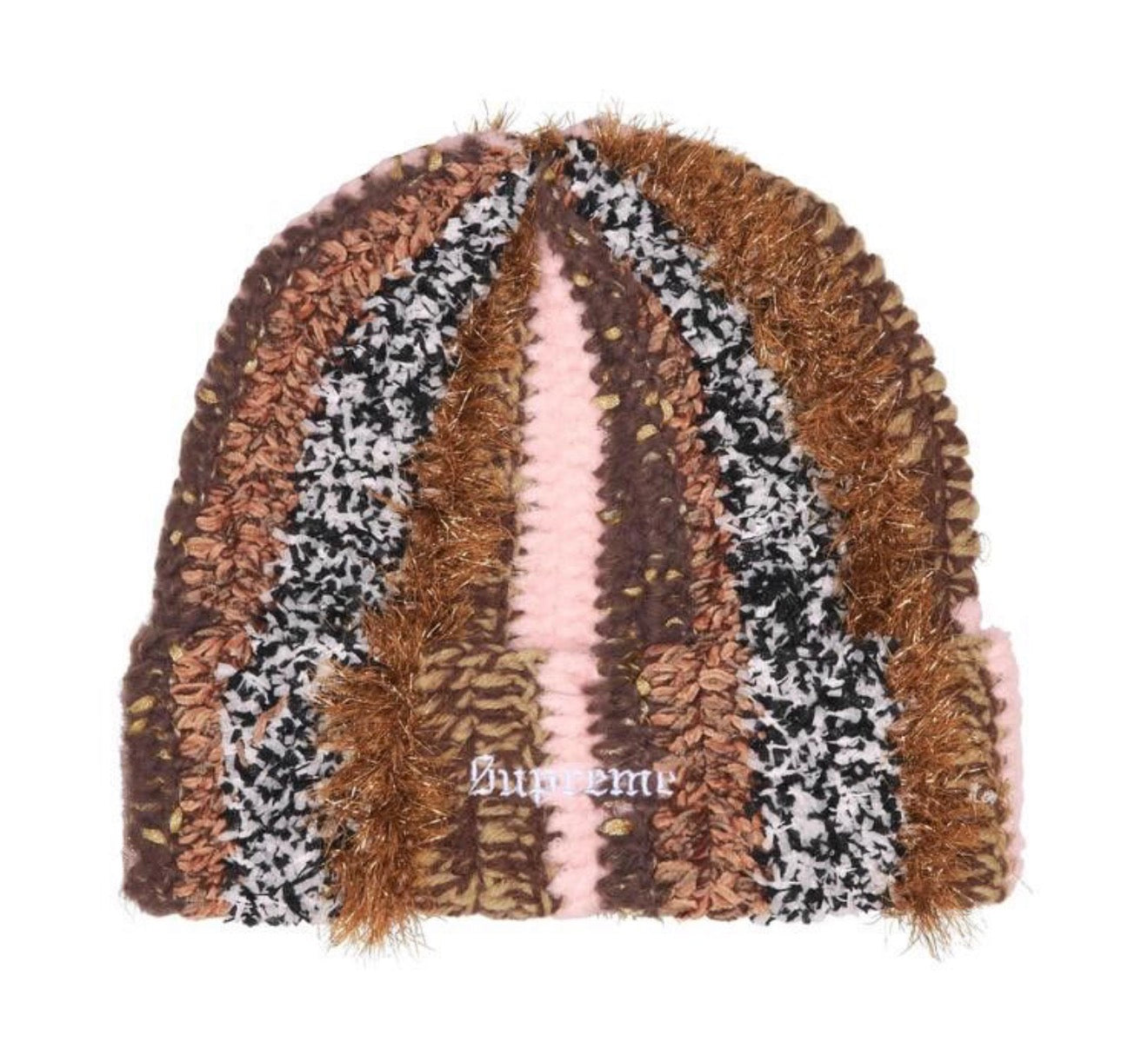 Supreme Tinsel Stripe Beanie