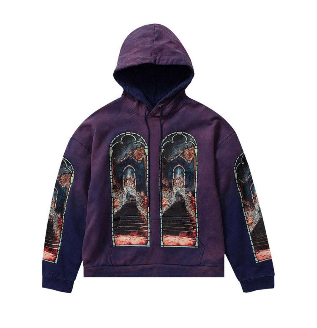 Who Decides War Descent Hoodie Indigo