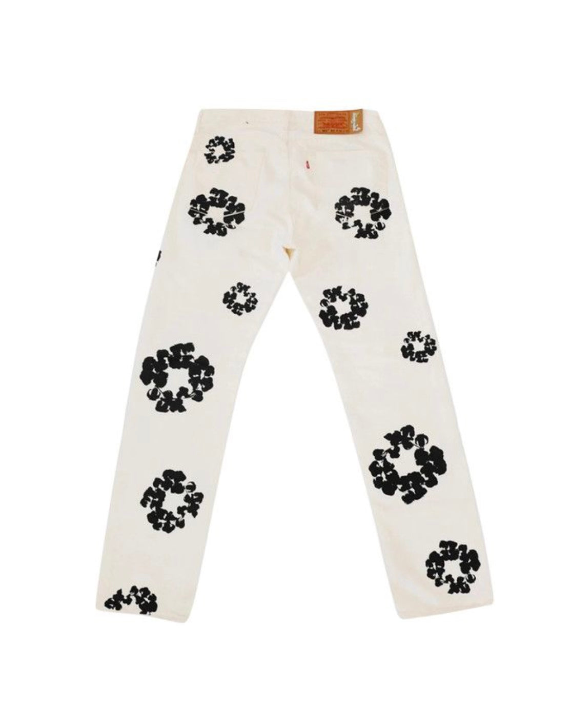 Denim Tears Cotton Wreath Jeans White