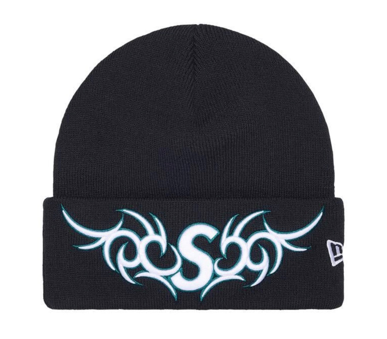 Supreme New Era Tribal S Logo Beanie