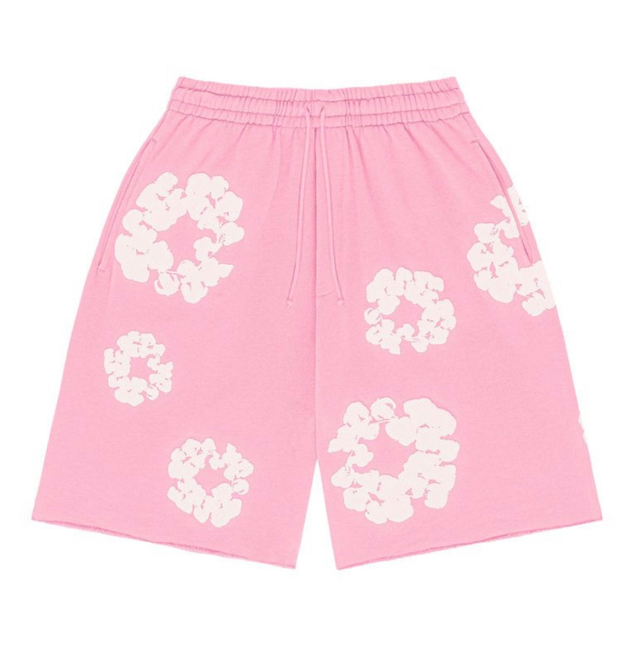 Denim Tears Cotton Wreath Shorts Pink