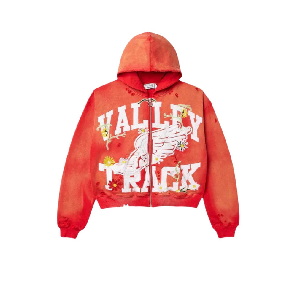 Vale Forever Garden Zip-Up Red