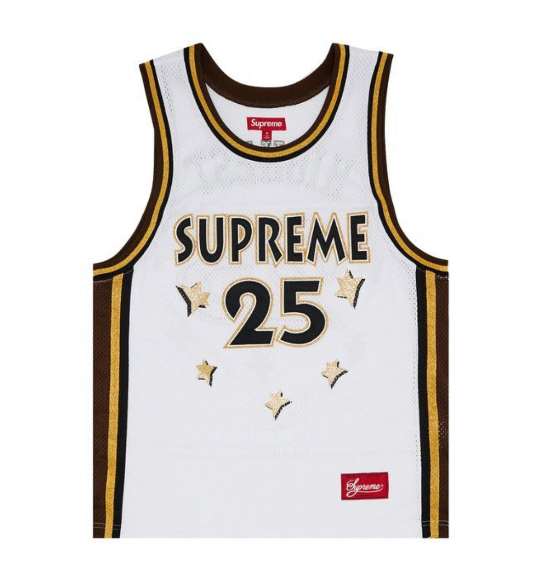 Supreme All Star Basketball Jersey White