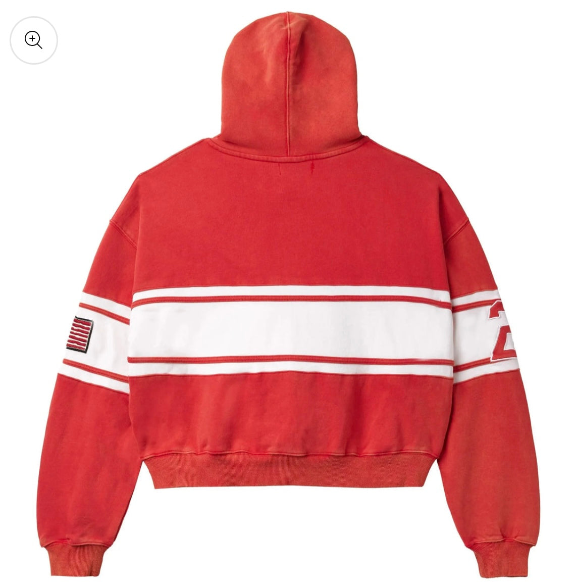 Vale Forever Cursive Zip-Up Red