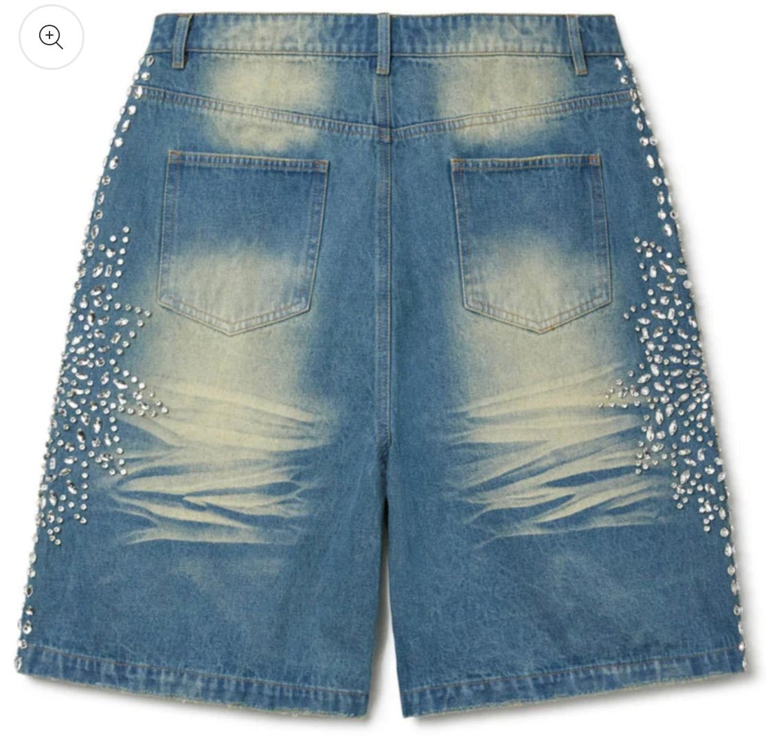 Vale Forever Blue Siren Jean Shorts