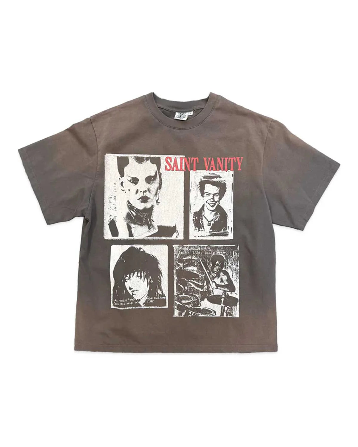 Saint Vanity Rockstar T-Shirt Grey