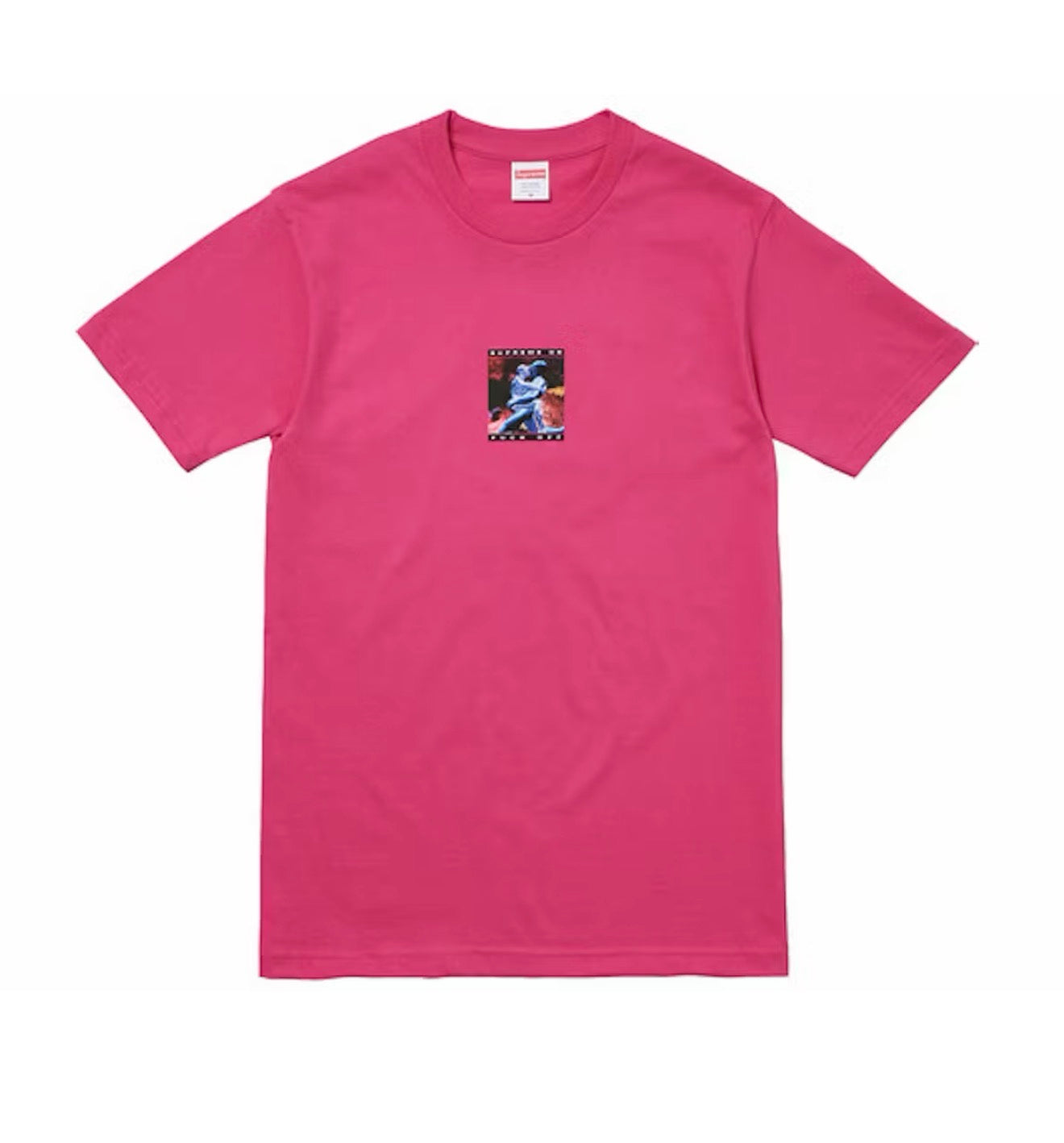 Supreme Cyber T-Shirt Dark Pink