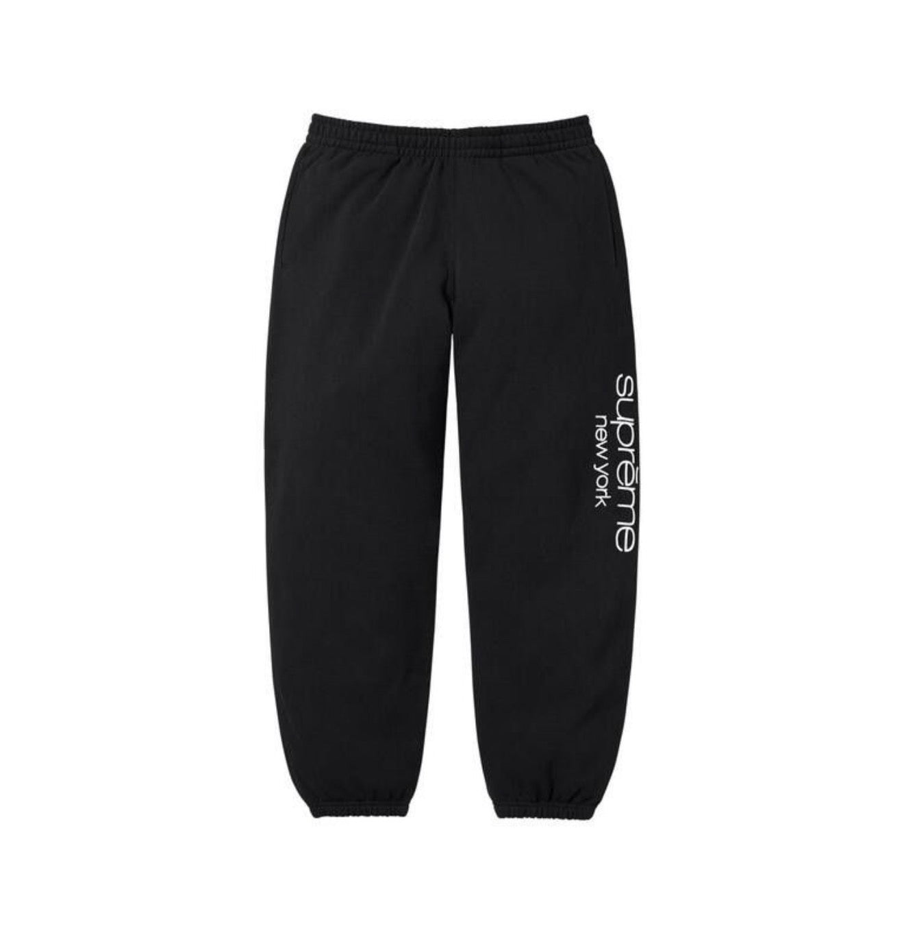 Supreme Classic Logo Sweatpants Black