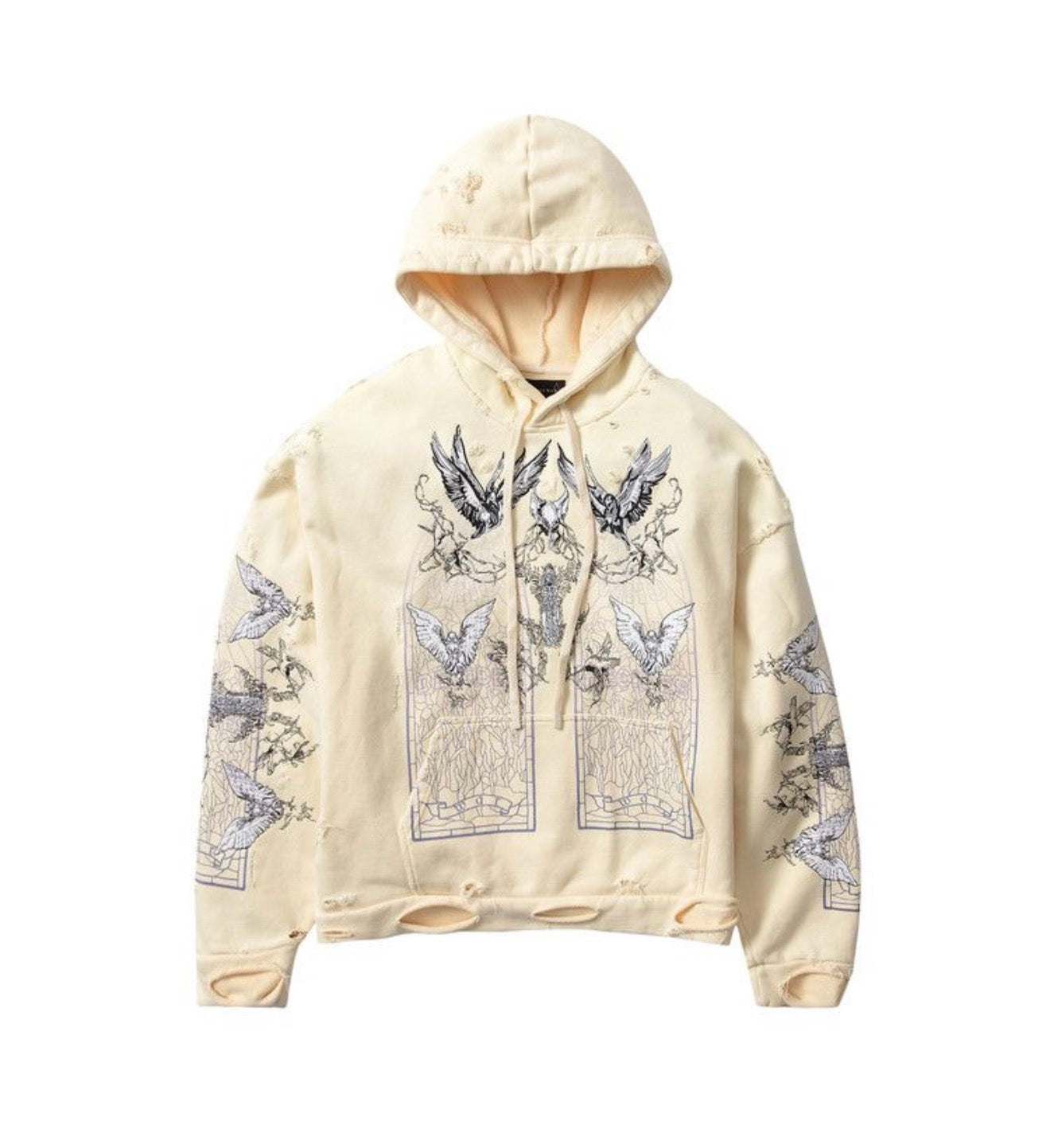 Who Decides War Ascension Hoodie Cloud