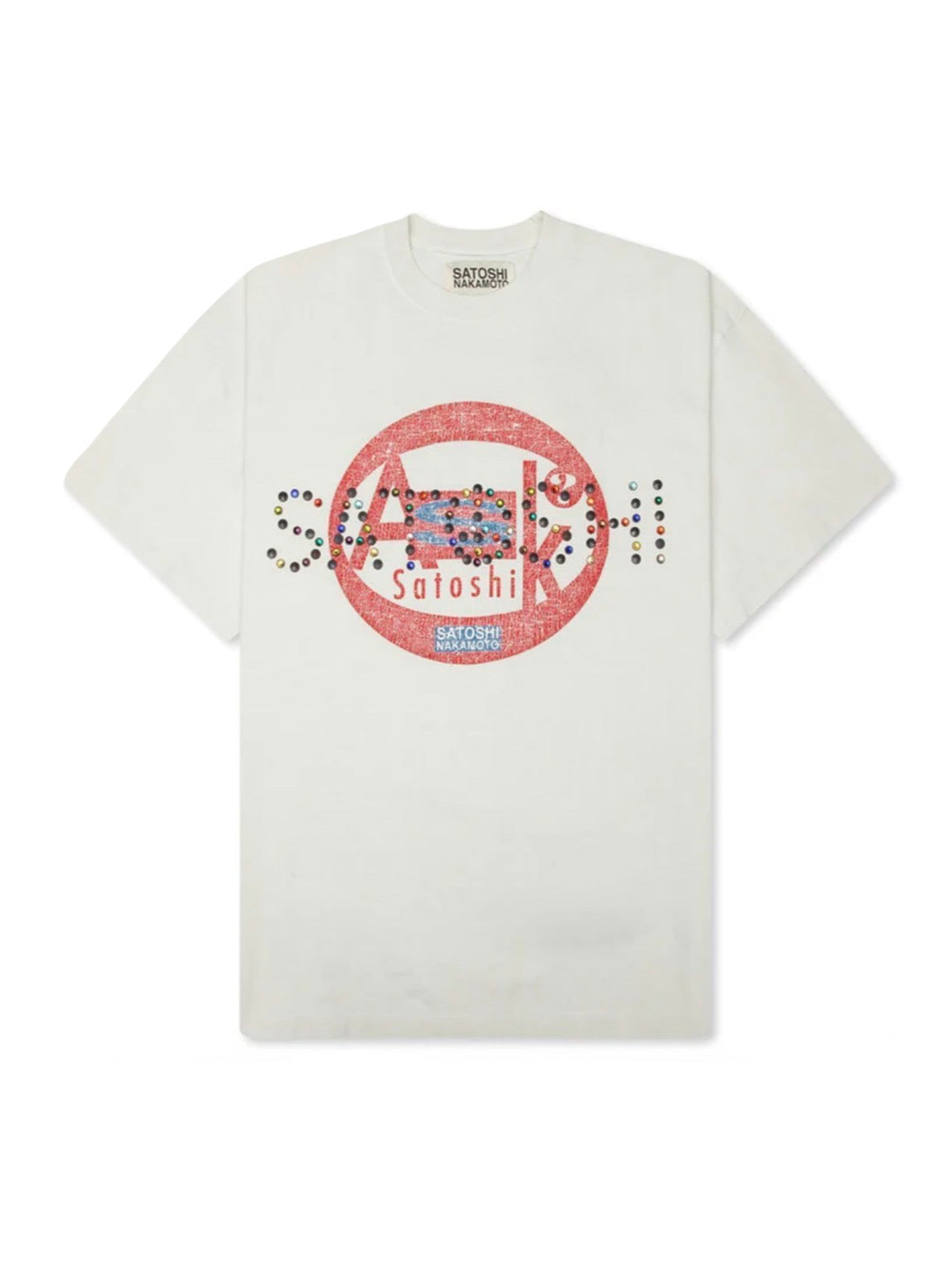 Satoshi Nakamoto Ask Satoshi T-Shirt White