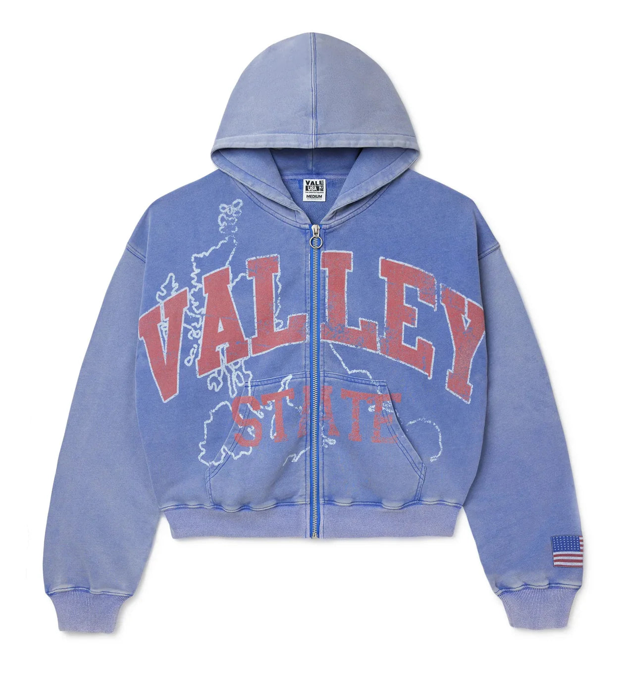 Vale Forever Alumni Zip-Up Blue