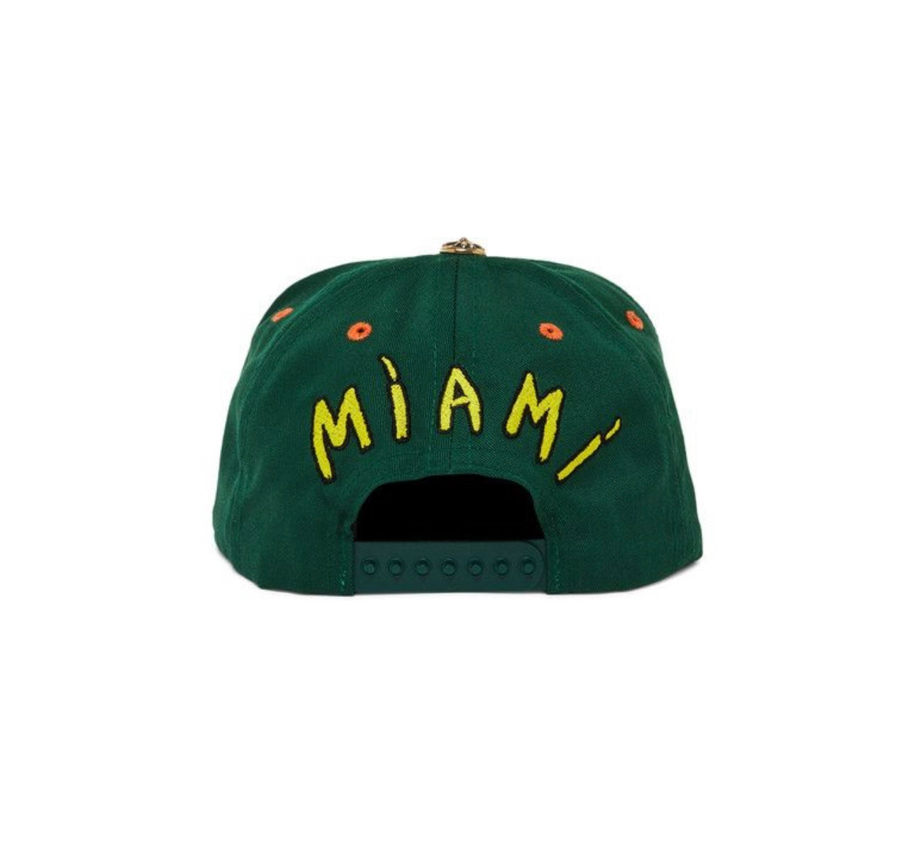 Chrome Hearts CH Miami Exclusive Baseball Hat Orange/Green/Yellow