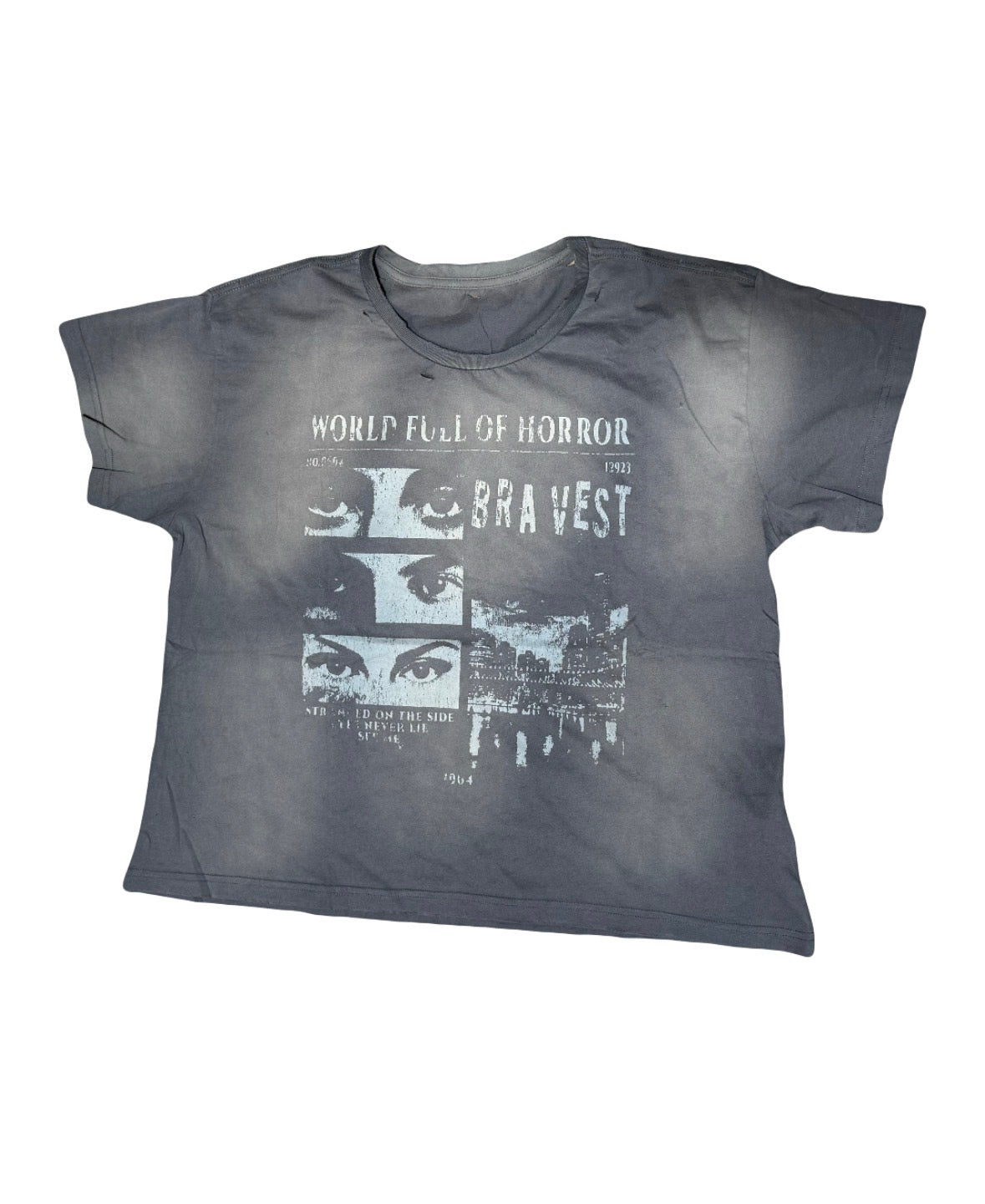 Bravest Studios Horror Vintage T-Shirt Black
