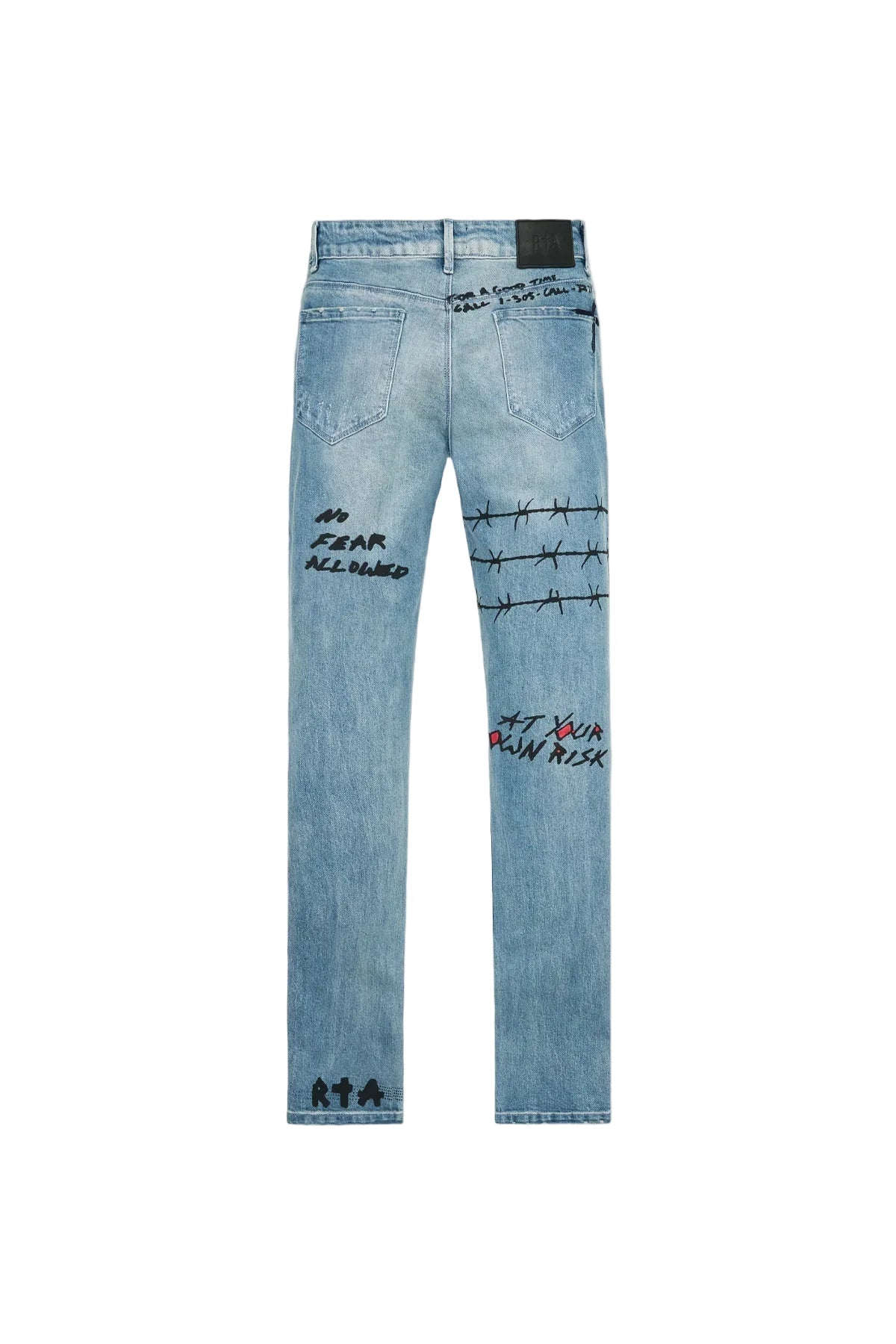 RTA Jeans Bryant RLD Artistic Blue