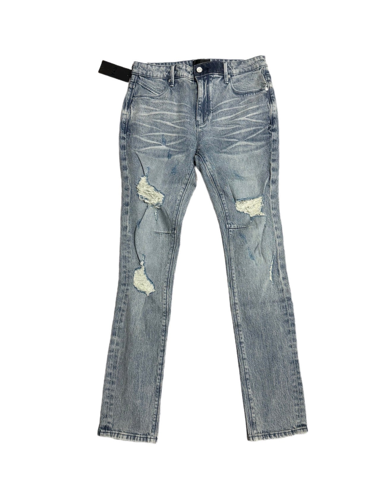 RTA Jeans Bryant Distressed Blue