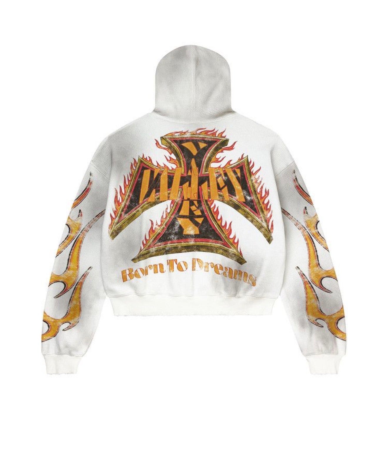 Vale Forever Reborn Waffle Zip-Up White