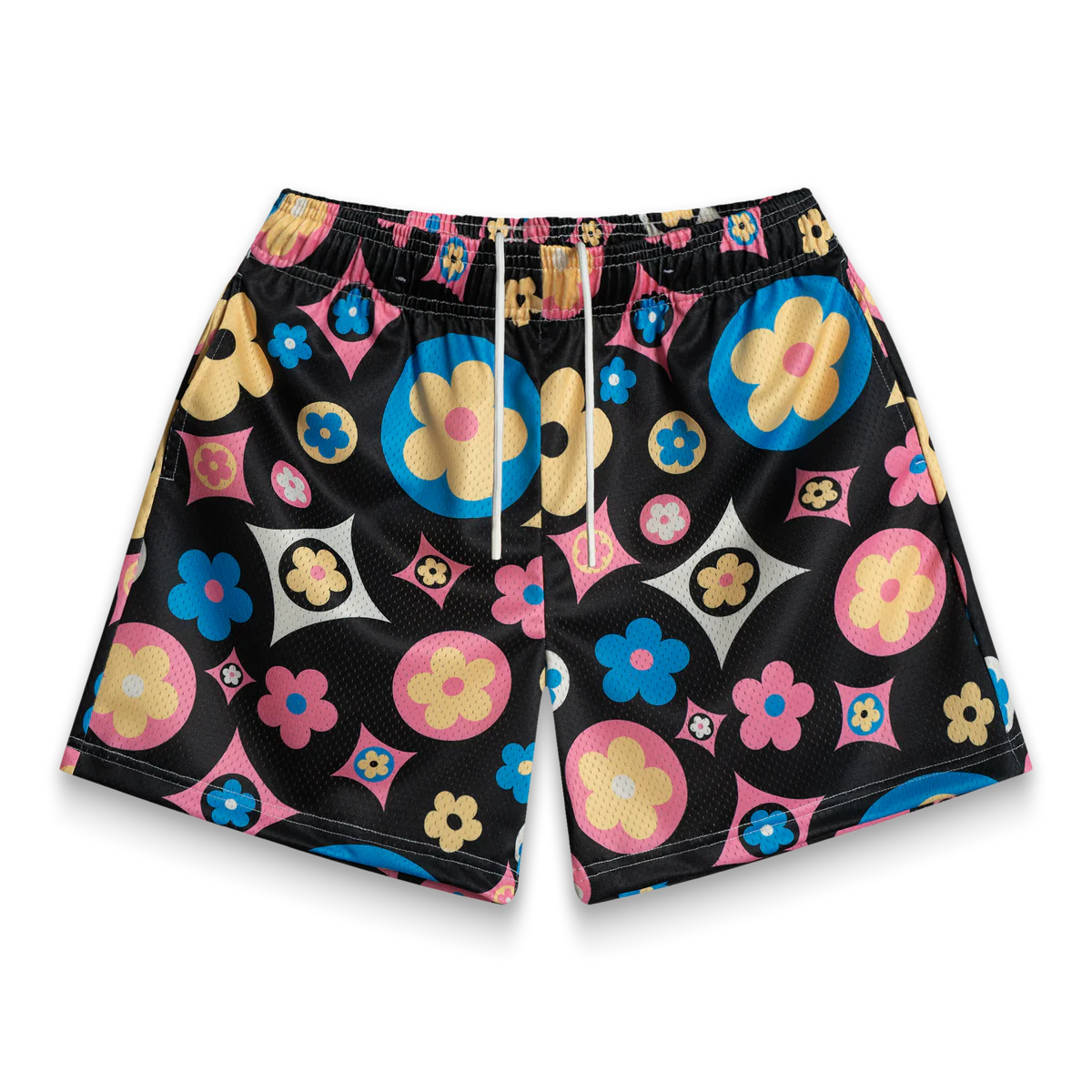 Bravest Studios Flower Shorts Black Multi