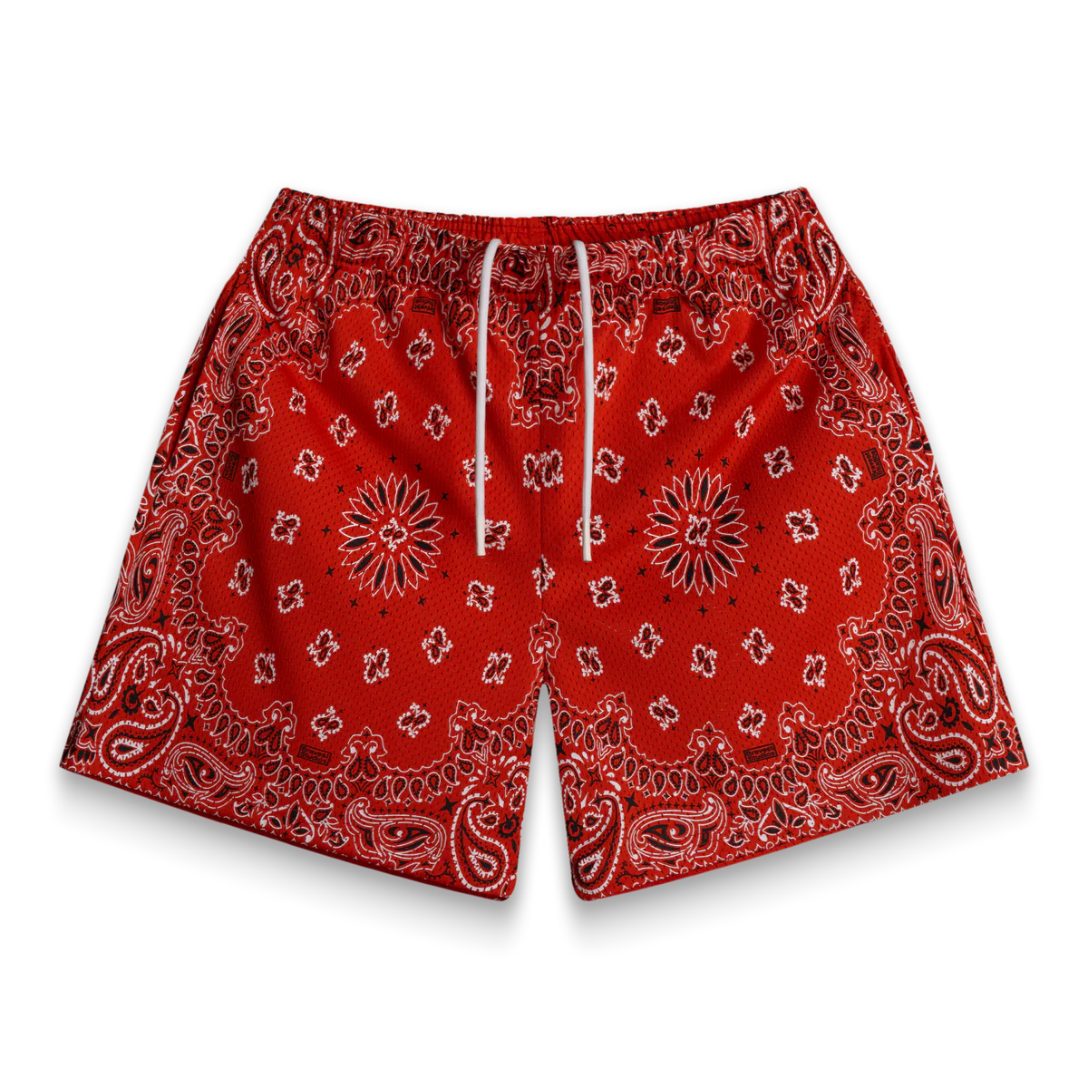 Bravest Studios Paisley Shorts Two Toned Red
