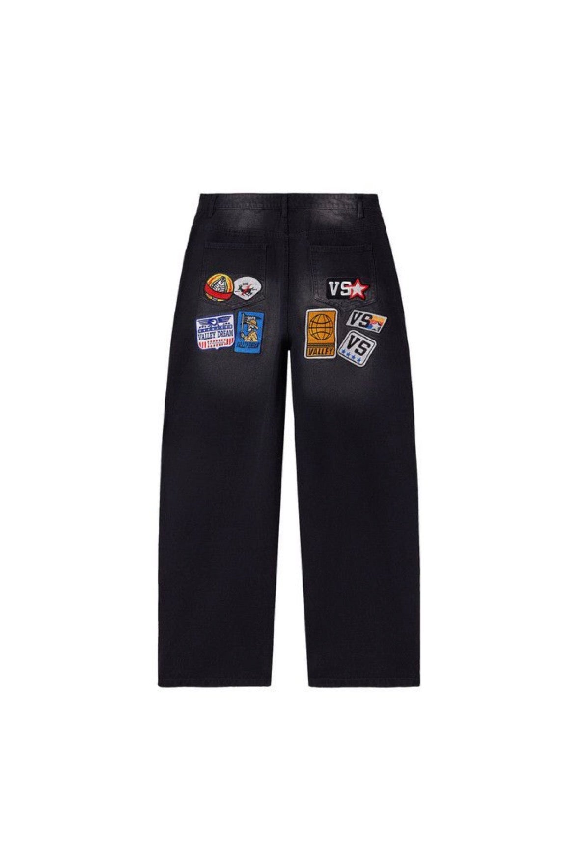 Vale forever 1980's Painters Jeans Black