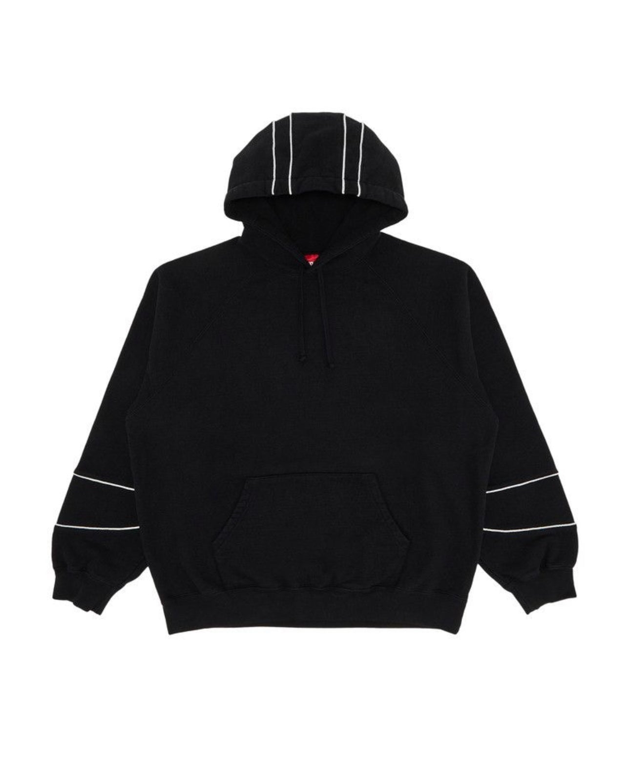 Supreme Paneled Hoodie Black