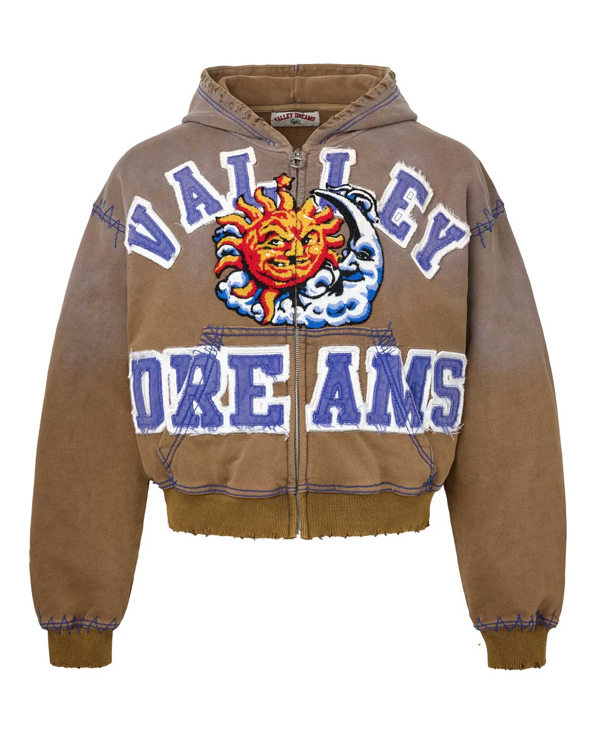 Vale Forever Sunny Zip-Up Brown